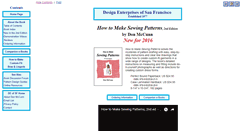 Desktop Screenshot of how-to-make-sewing-patterns.com